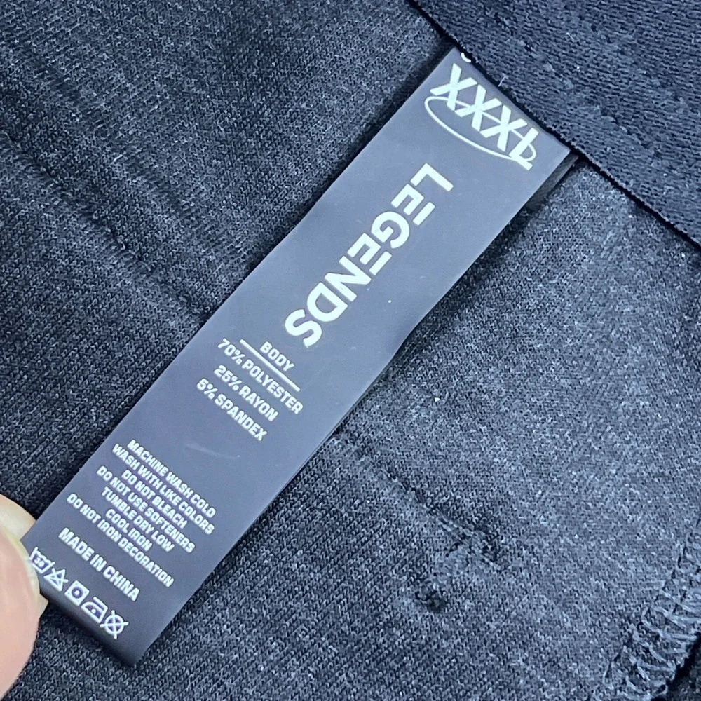 Legends Men's‎ Hawthorne Tech Jogger Pants XXXL Black Heather LGDB031 BKH